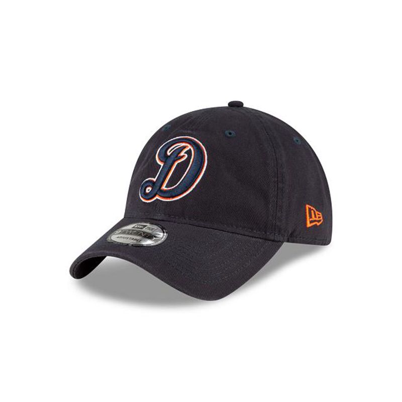 MLB Detroit Tigers Ligature 9Twenty Adjustable (TUQ3791) - Blue New Era Caps